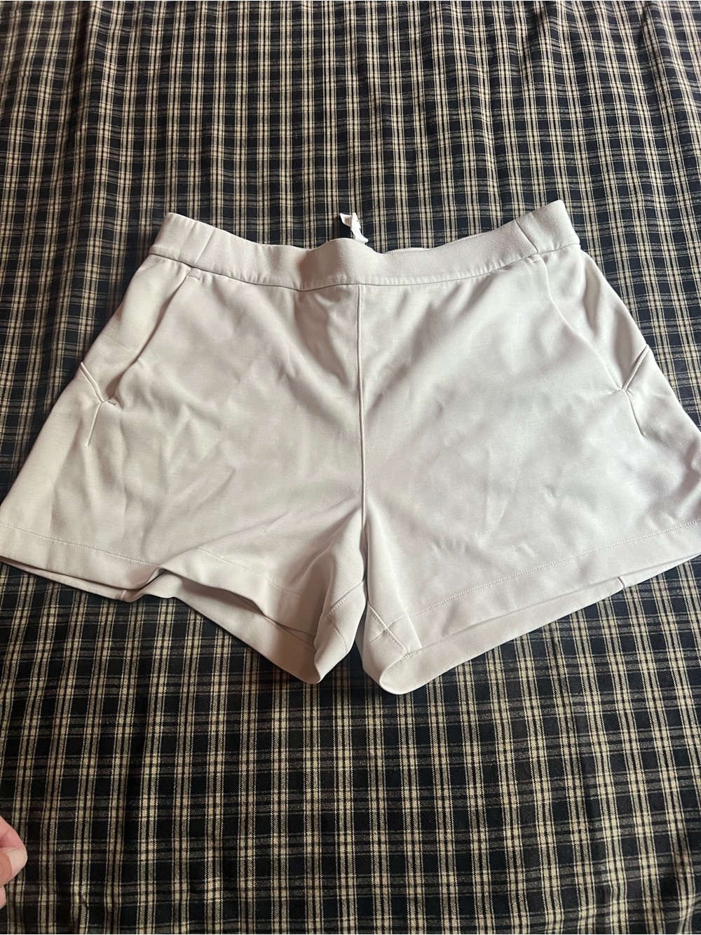 lululemon athletica Light Beige Athletic Knit Shorts